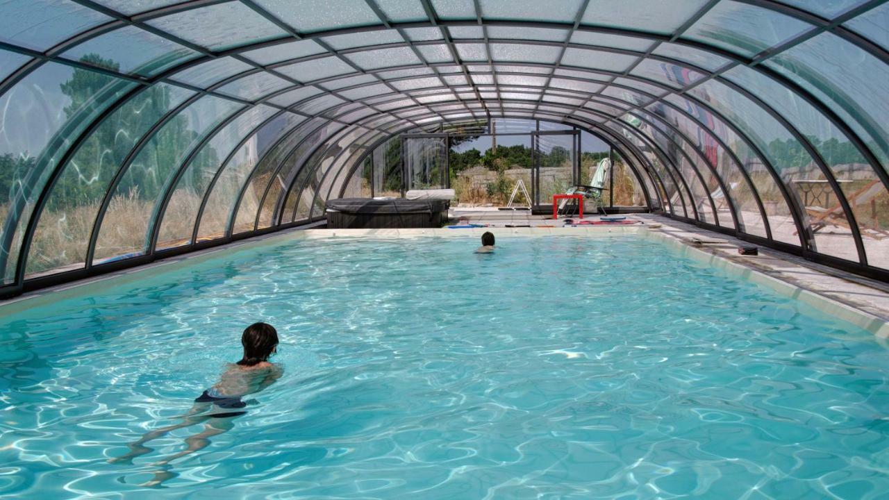Lagorce  La Ferme De Germainヴィラ エクステリア 写真